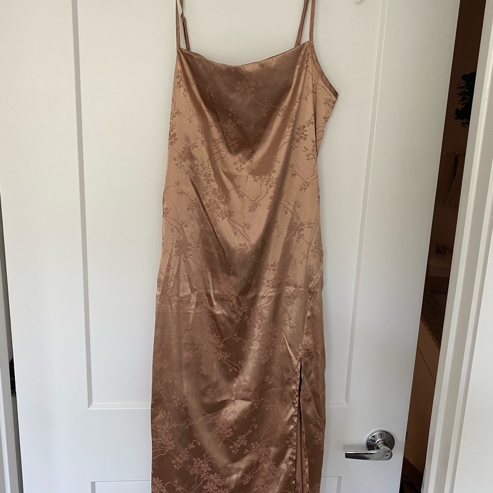 Elegant Satin Slip Dress